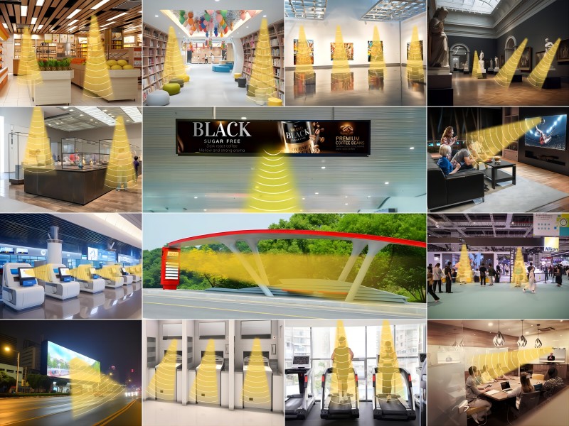 定向揚聲器應(yīng)用場景集合