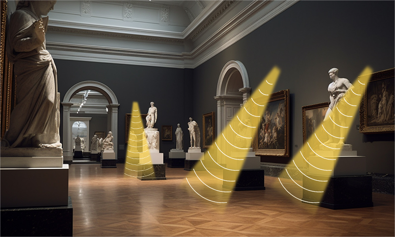 展覽館定向揚聲器