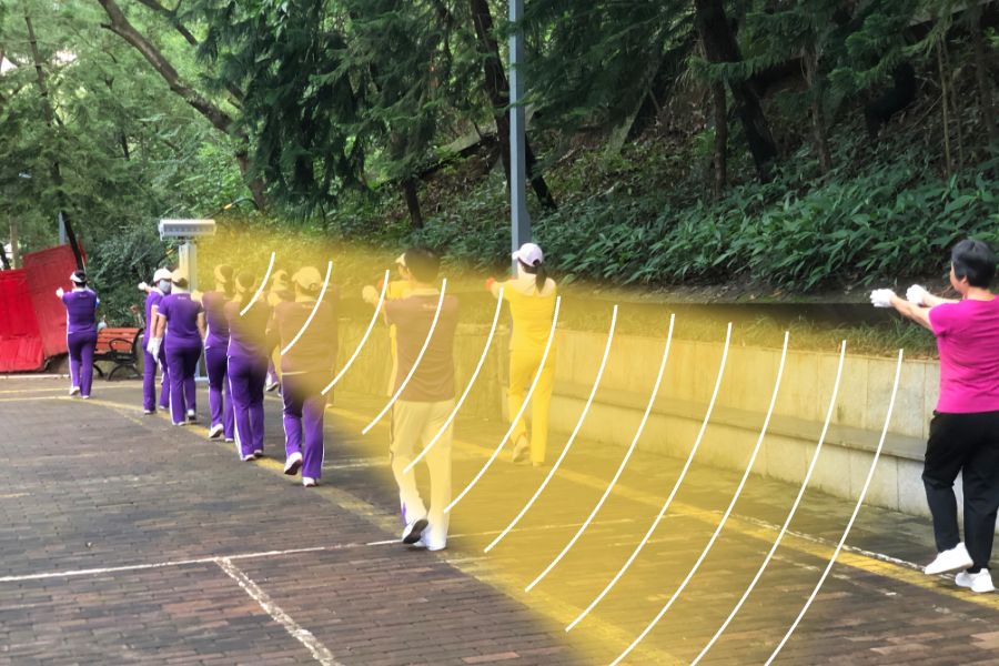 廣場舞定向發聲音箱