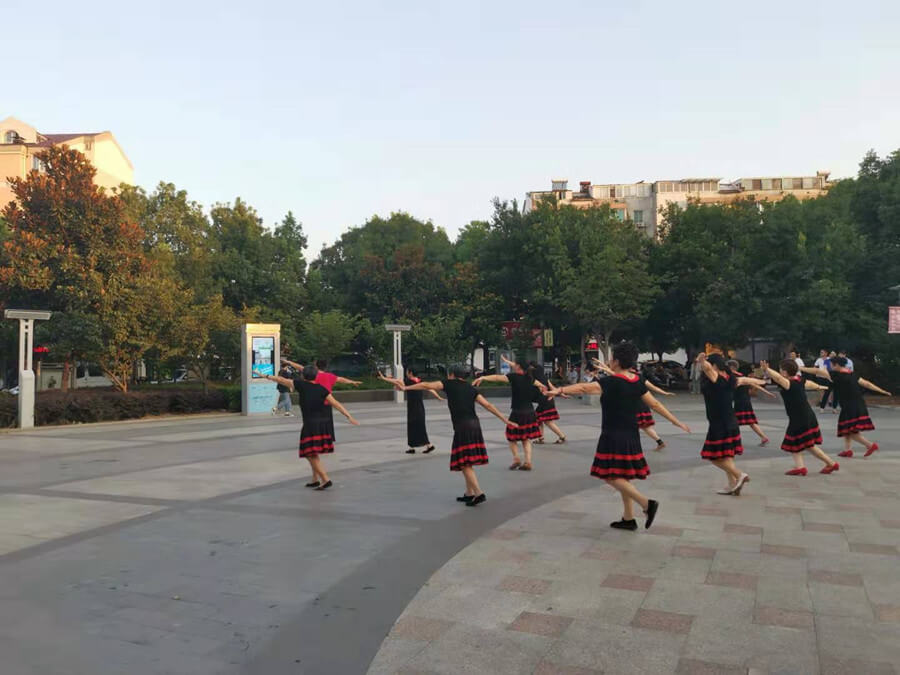 廣場舞定向音箱應用案例