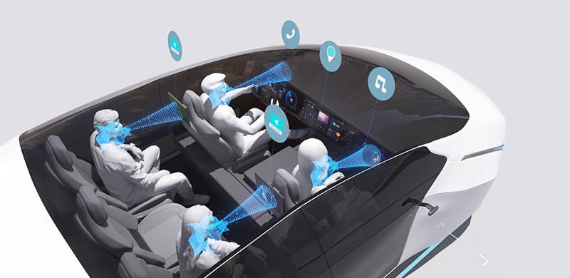 定向音箱聚音屏在車內打造獨立音區系統