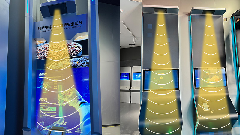 定向音箱集成式安裝示意圖