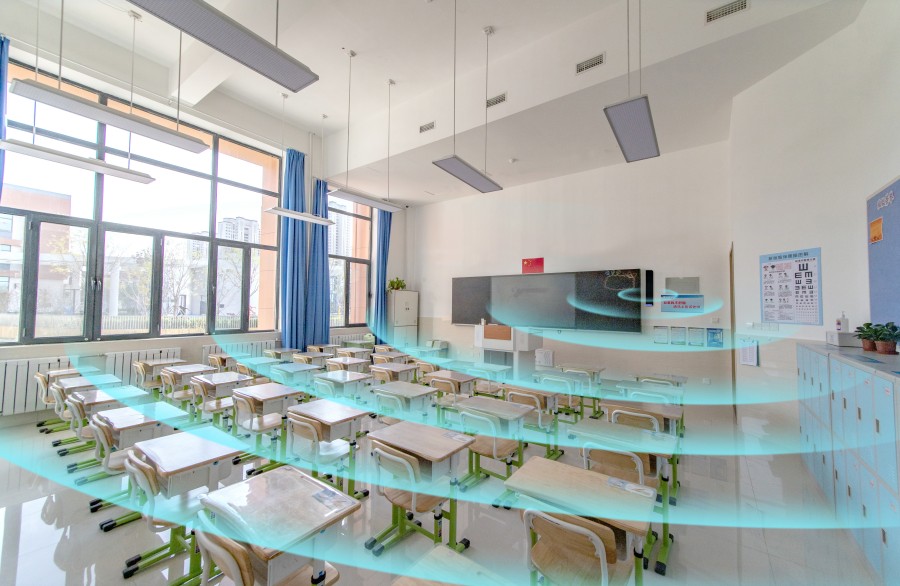 清聽聲學均衡擴聲的教室有源音箱