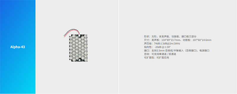 清聽(tīng)聲學(xué)定向聲模組產(chǎn)品